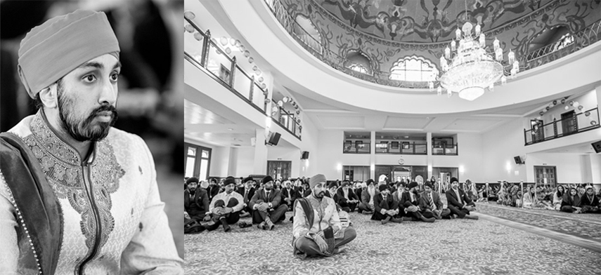 Female Asian Wedding Photographer for Sikh Wedding Ceremony